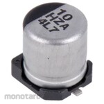 Panasonic Surface mount type conductive polymer hybrid aluminum electrolytic capacitor EEHZA series