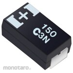 Panasonic Tantalum capacitor 100μF 25V dc 1 bag 5 pieces