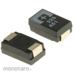 Panasonic Tantalum capacitor 220μF 10V dc D3L 1 bag 2 pieces