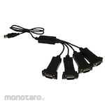 RS PRO RS PRO Converter Cable Connector A: USB A /B: DB-9