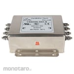 RS PRO RS PRO EMI Filter, Power Line Filter, Noise Filter Three Phase 36A Chassis Mount 1.0μF 4*0.6mH 4.6 / 7.1mA Two Stage 470kΩ