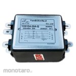 RS PRO RS PRO EMI Filter, Power Line Filter, Noise Filter, Three Phase, 20A, Chassis Mount, 0.1μF, 4*0.3mH, 2.0 / 3.0mA, Single Stage