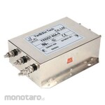 RS PRO RS PRO EMI Filter, Power Line Filter, Noise Filter, Three Phase, 65A, Chassis Mount, 2.2μF, 4*0.3mH, 6.8/10.4mA, Two Stage, 1MΩ*3