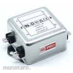 RS PRO RS PRO EMI Filter, Single Phase, 3A, Chassis Mount, 2200pF, 2x2mH, 0.5mA, Two Stage, 1MΩ