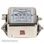 RS PRO RS PRO EMI Filter, Single Phase, 6A, Chassis Mount, 0.1μF, 2*1.0mH, 0.4/0.8mA, Two Stage, 2.2MΩ