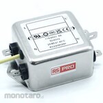 RS PRO RS PRO EMI Filter, Single Phase, 6A, Chassis Mount, 2200pF, 2x0.8mH, 0.5mA, Two Stage, 1MΩ