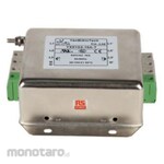 RS PRO RS PRO EMI Filters, Power Line Filters, Noise Filters, Three Phase, 16A, Chassis Mount, 0.47μF, 4*0.7mH, 4.6/7.1mA, Single Stage, 1.5MΩ*3