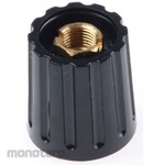 RS PRO RS Pro Collet knob Shaft: 3.2mm, Diameter: 14.7mm, x Height: 16.2mm