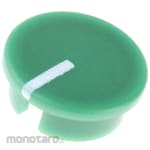 RS PRO RS Pro Potentiometer knob cap Shaft: 6.4mm, Diameter: 19mm, x Height: 20mm
