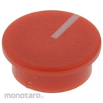 RS PRO RS Pro Potentiometer knob cap Shaft: 6.4mm, Diameter: 19mm, x Height: 20mm
