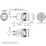 IDEC UZ6 type buzzer unit