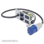 APC Symmetra RM 230V backplate kit w/(2) IEC320 C19 and (1) IEC 60309
