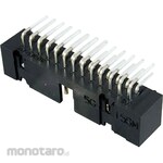 HRS (HIROSE ELECTRIC) Pitch Low Profile Connector, Right Angle Pin Header