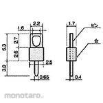 Hirosugi-Keiki Board Mounting Parts (Check Terminal)