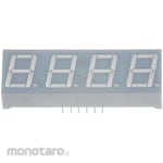 KINGBRIGHT 7-Segment Character Height 14.2mm 4-Digit LED Numeric Display