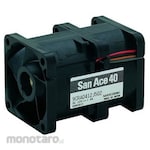 Sanyo Denki Axial fan Power supply: 12 V dc DC 40 x 40 x 56mm