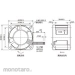 Sanyo Denki DC San Ace DC fan 109P 40 x 28 thickness