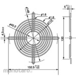 Sanyo Denki Fan Finger Guard