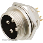 APEX (connector) Microphone PLT Series Receptacle