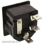 BULGIN Bulgin IEC Connector C14 Male Snap-in 10A 5 x 20mm PF0011/15/63