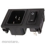 BULGIN Bulgin IEC plug C20 male snap-in 16A