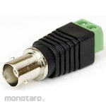 CLEVER LITTLE BOX Coaxial Adapter Straight BNC Jack-Terminal Block