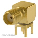 Cinch Connectors Cinch Connectors Coaxial Connector PCB Mount Jack Right Angle Solder