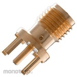 Cinch Connectors Cinch Connectors Coaxial Connector PCB Mount Jack Straight Solder