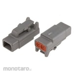 DEUTSCH Automotive Connector Dtm Series 2 Pole Male