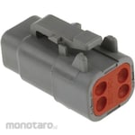DEUTSCH Automotive Connector Dtm Series 4 Pole Male
