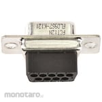 FCT - A MOLEX COMPANY D-sub connector 9 poles female cable mount
