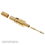 FCT - A MOLEX COMPANY D-sub connector coaxial contact FMS series male crimp gold over nickel plating FMS002