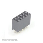 GB [Control Equipment] 10-pin pin socket (2 rows of 5 pins) with a 2.54mm pitch for PCBs