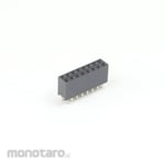 GB [Control Equipment] Pin socket, 16-pin [8-pin x 2 rows], 2.54mm pitch, for PCBs