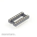 GB [Control Equipment] Round pin IC socket, 300MIL, 16 pins, 2.54mm pitch