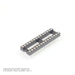 GB [Control Equipment] Round pin IC socket, 300MIL, 28 pins, 2.54mm pitch
