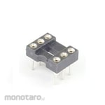 GB [Control Equipment] Round pin IC socket, 300MIL, 6-pin, 2.54mm pitch