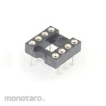 GB [Control Equipment] Round pin IC socket, 300MIL, 8-pin, 2.54mm pitch