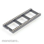 GB [Control Equipment] Round pin IC socket, 600MIL, 40 pins, 2.54mm pitch