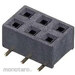 HARWIN Connector RCPT 6POS 2.54MM 2 rows