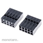 HARWIN HARWIN Connector Housing 10 poles Pitch: 2.54mm 2 rows M20-1070500