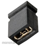 HARWIN HARWIN Jumper M50-1900005, Female, Straight, Black, Jumper, 2-pole, 1-row, 1.27mm pitch