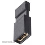 HARWIN HARWIN Jumper M50-2000005, Female, Straight, Black, Jumper Socket, 2-pole, 1-row, 1.27mm pitch