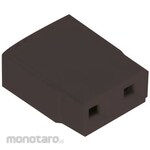 HARWIN HARWIN Jumper M7567-05, Female, Straight, Black, Top Opening, 2-Position, 1 Row, 2.54mm Pitch