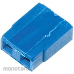 HARWIN HARWIN Jumper M7571-05, Female, Straight, Blue, Top Opening, 2-Position, 1 Row, 2.54mm Pitch