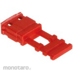HARWIN HARWIN Jumper M7681-05, Female, Straight, Red, Top Closed, with Handle, 2-pole, 1 Row, 2.54mm Pitch
