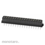 HARWIN HARWIN PCB Socket, 34-pole, 2mm, 2-row, Through-hole Mounting