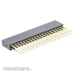 HARWIN HARWIN PCB Socket, 40 Position, 2.54mm, 2 Row, Through Hole Mounting