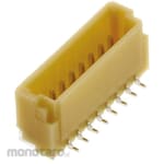 JST (Japan Solderless Terminal Manufacturing Co., Ltd.) PCB header, 8 poles, 1 row, straight, wire-to-board 1mm SH series