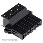 JST (Japan Solderless Terminal Manufacturing Co., Ltd.) connector housing female 5 pole 1 row 5.08mm J300 series
